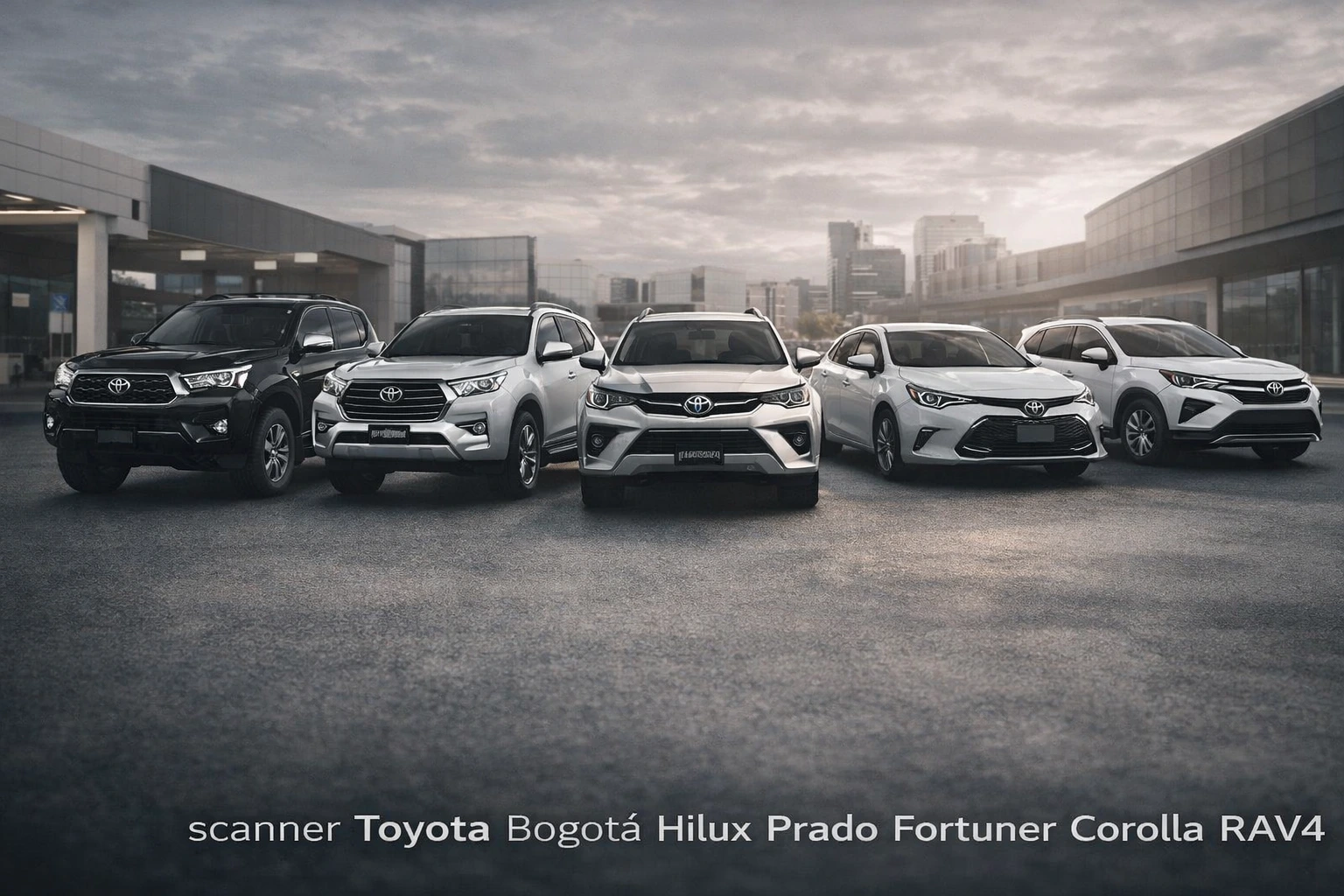 scanner toyota bogotá hilux prado fortuner corolla rav4